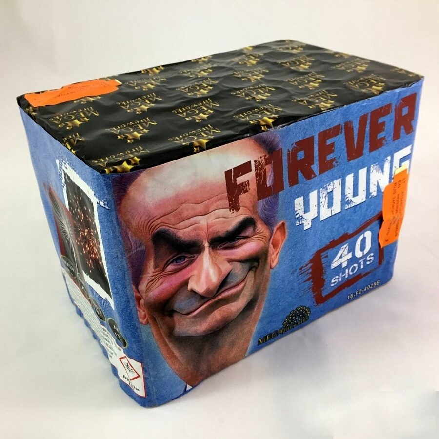 Fejerverkas-baterija „Forever Young“ (40 šūvių, 25mm)
