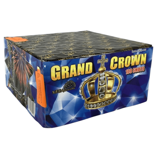 Daugiašūvis fejerverkas „Grand Crown“ (100 šūvių, 20mm)