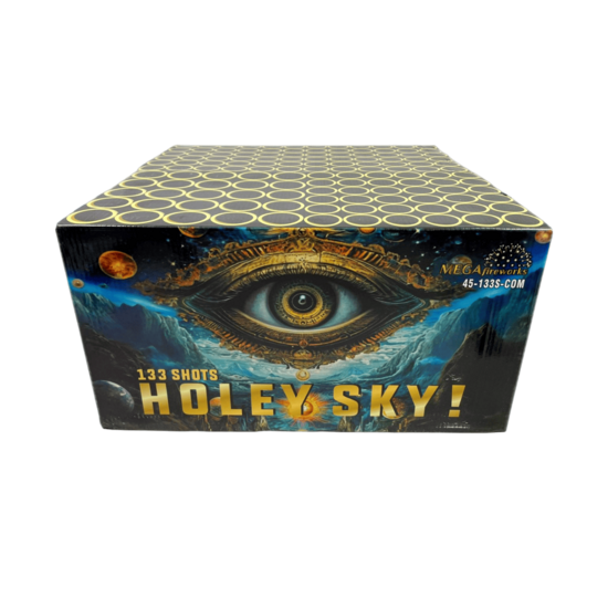 Daugiašūvis fejerverkas „Holey Sky“ (133 šūviai, 25, 30mm)