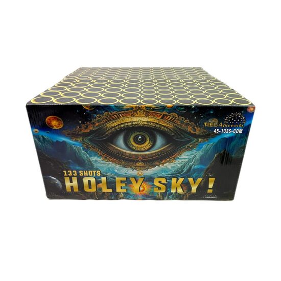 Daugiašūvis fejerverkas „Holey Sky“ (133 šūviai, 25, 30mm)