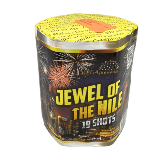 Daugiašūvis fejerverkas „Jewel of the Nile“ (19 šūvių, 25mm)