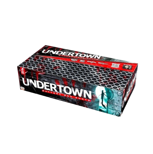 Daugiašūvis fejerverkas „Undertown“ (200 šūvių, 20mm)
