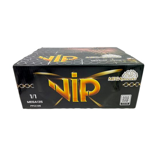 Daugiašūvis fejerverkas „VIP“ (135 šūviai, 25mm, įvairiakryptis)