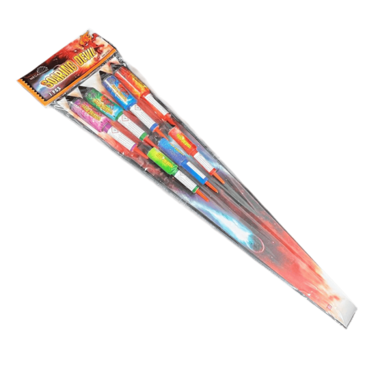 Raketų rinkinys „Soaring Devil“ (7 raketos)