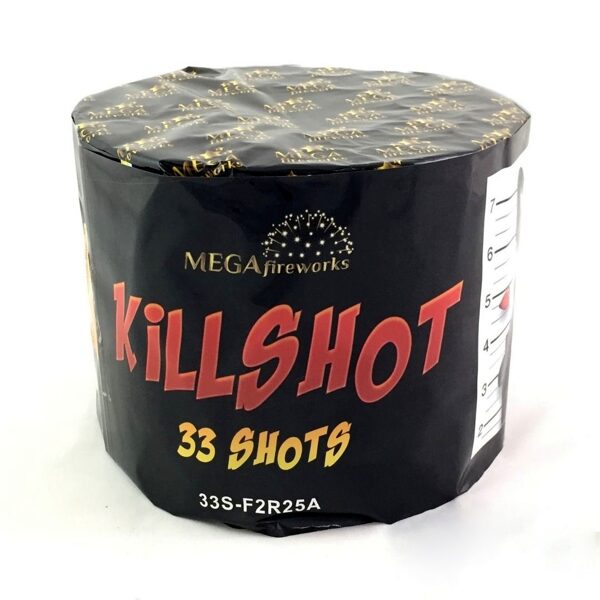 Fejerverkas-baterija „Killshot“ (33 šūviai, 25mm)